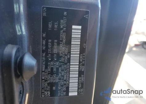 2024 Toyota Highlander Le из США, поврежденный, VIN 5TDKDRBH6RS563939